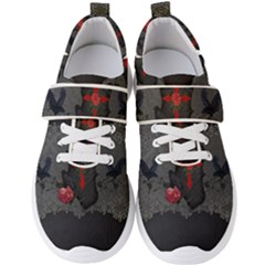 The Crows With Cross Men s Velcro Strap Shoes by FantasyWorld7