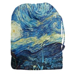 Starry Night Drawstring Pouch (xxxl) by Vaneshart
