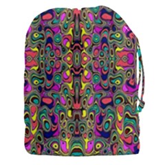 Abstract-a-7 Drawstring Pouch (xxxl) by ArtworkByPatrick
