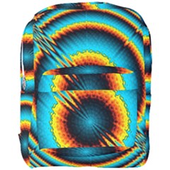Art Artwork Fractal Digital Art Full Print Backpack by Wegoenart