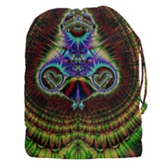 Artwork Fractal Digital Art Drawstring Pouch (xxxl) by Wegoenart