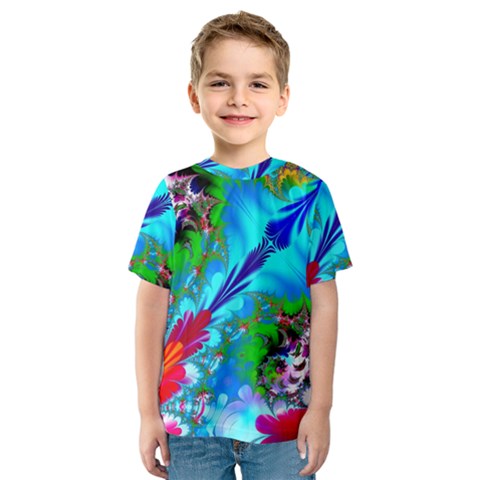 Abstract Art Art Design Modern Art Kids  Sport Mesh Tee by Wegoenart
