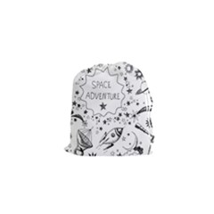 Space Elements Drawstring Pouch (xs) by Vaneshart