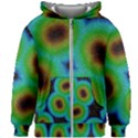 Kaleidoscope Art Unique Design Kids  Zipper Hoodie Without Drawstring View1