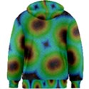 Kaleidoscope Art Unique Design Kids  Zipper Hoodie Without Drawstring View2