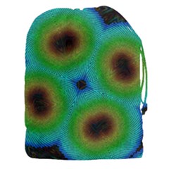 Kaleidoscope Art Unique Design Drawstring Pouch (xxxl) by Vaneshart