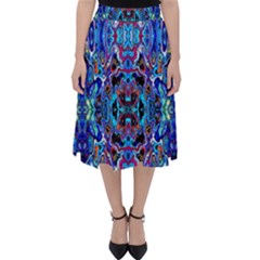 Abstract 12 Classic Midi Skirt by ArtworkByPatrick