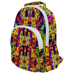 Abstract 19 Rounded Multi Pocket Backpack by ArtworkByPatrick