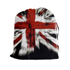 British Flag Drawstring Pouch (xxl) by Vaneshart