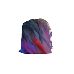 Abstract Paint Painting Watercolor Drawstring Pouch (small) by Vaneshart