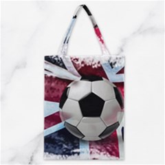 Soccer Ball With Great Britain Flag Classic Tote Bag by Vaneshart