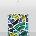 Mosaic Shapes Full Print Rope Handle Tote (Large) View2