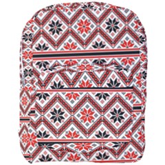Folklore Ethnic Pattern Background Full Print Backpack by Vaneshart