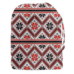 Folklore Ethnic Pattern Background Drawstring Pouch (xxxl) by Vaneshart