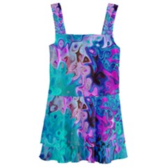 Background Texture Pattern Kids  Layered Skirt Swimsuit by Vaneshart