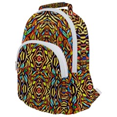 Abstract 26 Rounded Multi Pocket Backpack by ArtworkByPatrick