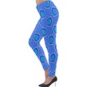 Surfer Pattern Lightweight Velour Leggings View3