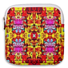 Abstract 27 Mini Square Pouch by ArtworkByPatrick