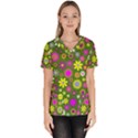 Abstract 1300667 960 720 Women s V-Neck Scrub Top View1