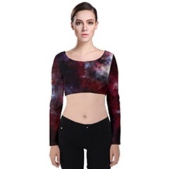 Background 3535789 960 720 Velvet Long Sleeve Crop Top by vintage2030