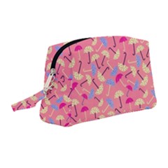 Umbrella Pattern Wristlet Pouch Bag (medium) by Vaneshart