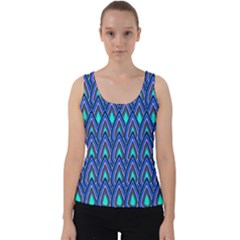 Teardrops In Blue Velvet Tank Top by bloomingvinedesign