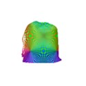 Pattern Colorful Abstract Drawstring Pouch (Small) View2