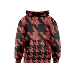 Fabric Pattern Dogstooth Kids  Pullover Hoodie by Vaneshart