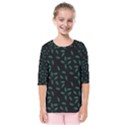Copper Leaves Kids  Quarter Sleeve Raglan Tee View1