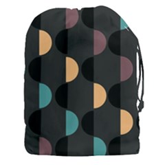 Abstract Background Modern Design Drawstring Pouch (xxxl) by Wegoenart