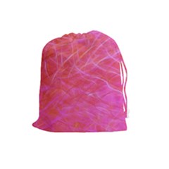 Background Abstract Texture Drawstring Pouch (large) by Wegoenart