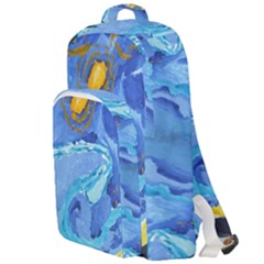 Painting Illustrations Vincent Van Gogh Double Compartment Backpack by Wegoenart