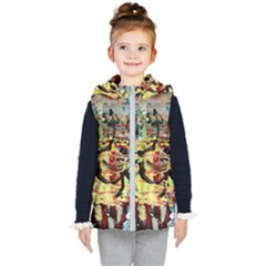 Little Bird 1 1 Kids  Hooded Puffer Vest by bestdesignintheworld