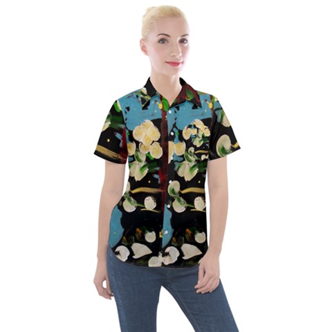 York 1 2 Women s Short Sleeve Pocket Shirt by bestdesignintheworld