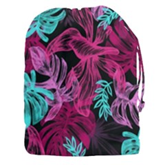 Leaves Drawstring Pouch (xxxl) by Sobalvarro