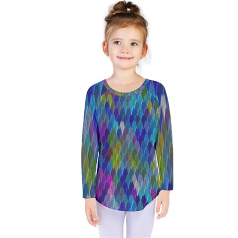 Background  Kids  Long Sleeve Tee by Sobalvarro