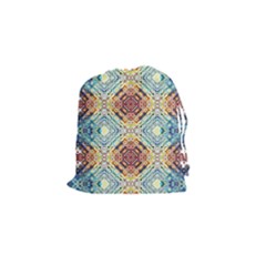 Pattern Drawstring Pouch (small) by Sobalvarro