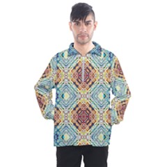 Pattern Men s Half Zip Pullover by Sobalvarro