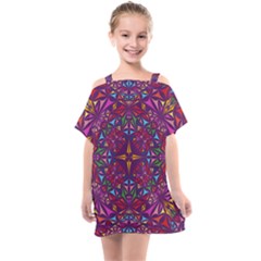 Kaleidoscope  Kids  One Piece Chiffon Dress by Sobalvarro