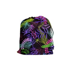 Leaves  Drawstring Pouch (medium) by Sobalvarro