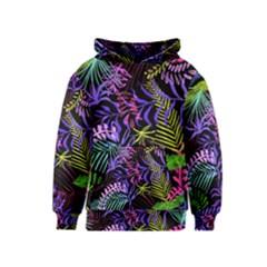 Leaves  Kids  Pullover Hoodie by Sobalvarro