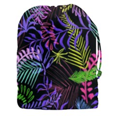 Leaves  Drawstring Pouch (xxxl) by Sobalvarro