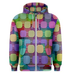 Pattern  Men s Zipper Hoodie by Sobalvarro