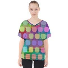 Pattern  V-neck Dolman Drape Top by Sobalvarro
