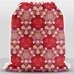 Design Pattern Texture Drawstring Bag (large) by Wegoenart