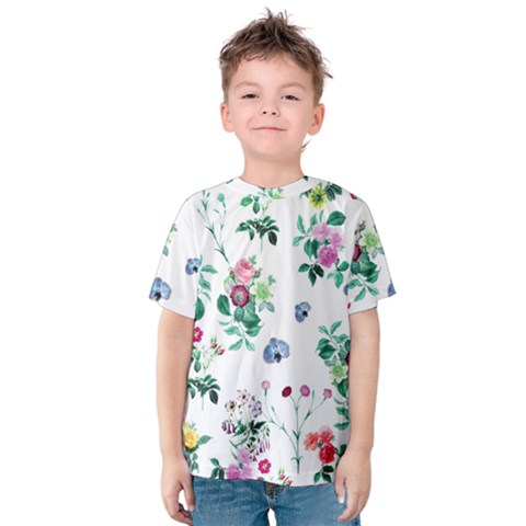 Leaves Kids  Cotton Tee by Sobalvarro