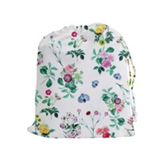 Leaves Drawstring Pouch (xl) by Sobalvarro
