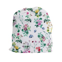 Leaves Drawstring Pouch (xxl) by Sobalvarro