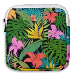Tropical Greens Mini Square Pouch by Sobalvarro
