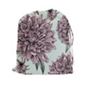 Flowers Drawstring Pouch (XXL) View1
